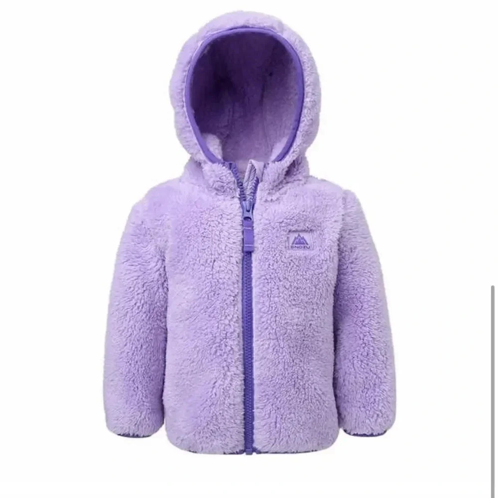 Infant Kids Baby Jacket 2-piece Fleece Set - Picture 6 of 6